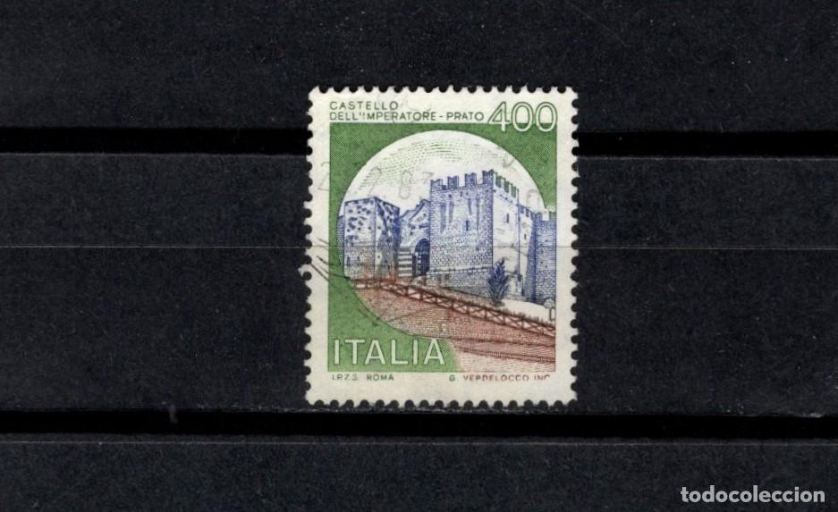 Sellos: Sello usado. Castillos. Castello dell&uml;Imperatore. 400 liras. 22 Septiembre 1980. Yvert 1449.