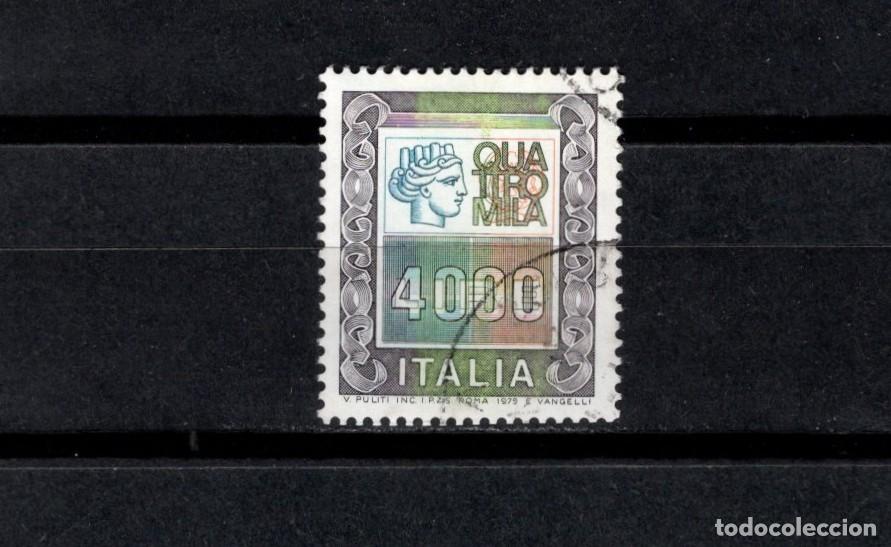 Sellos: Sello usado. Nuevos sellos valores altos. 12 de Abril de 1979. 4000 liras. Yvert 1370.