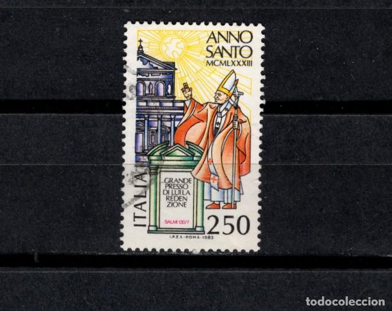 Sellos: Sello usado. A&ntilde;o Santo. Bas&iacute;lica de San Pablo. 250 liras. 1983 marzo. Yvert 1562.