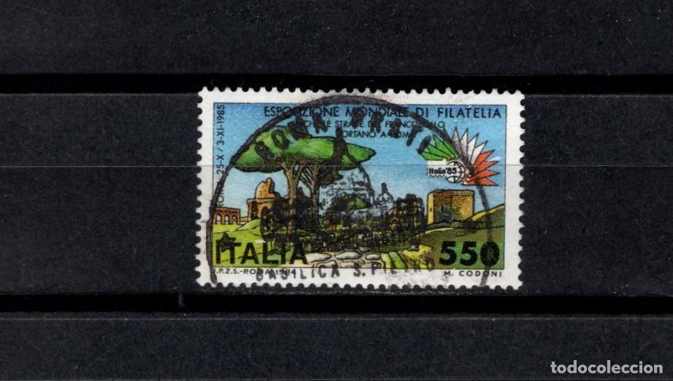 Sellos: Sello usado. Exposici&oacute;n Filat&eacute;lica. Roma. 550 liras. 1984 abril. Yvert 1616.