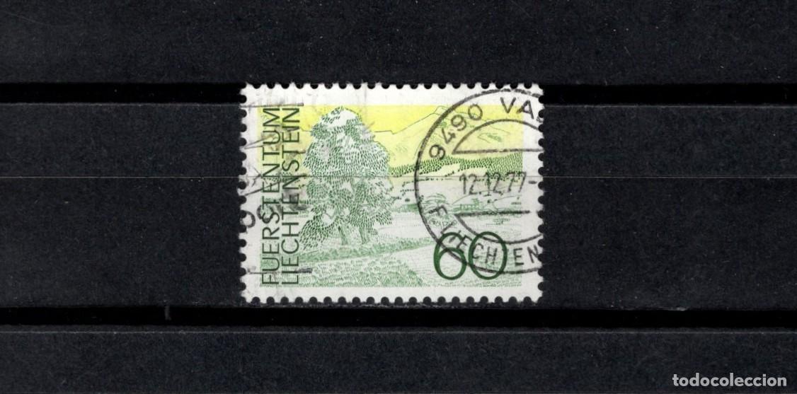 Sellos: Sello usado. Paisajes y monumentos. Silum. 60 rappen. 1972 diciembre. Yvert 521