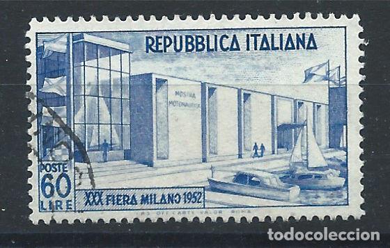 Sellos: Italie N&deg;623 Obl (FU) 1952 - 30&eacute;me Foire de Milan