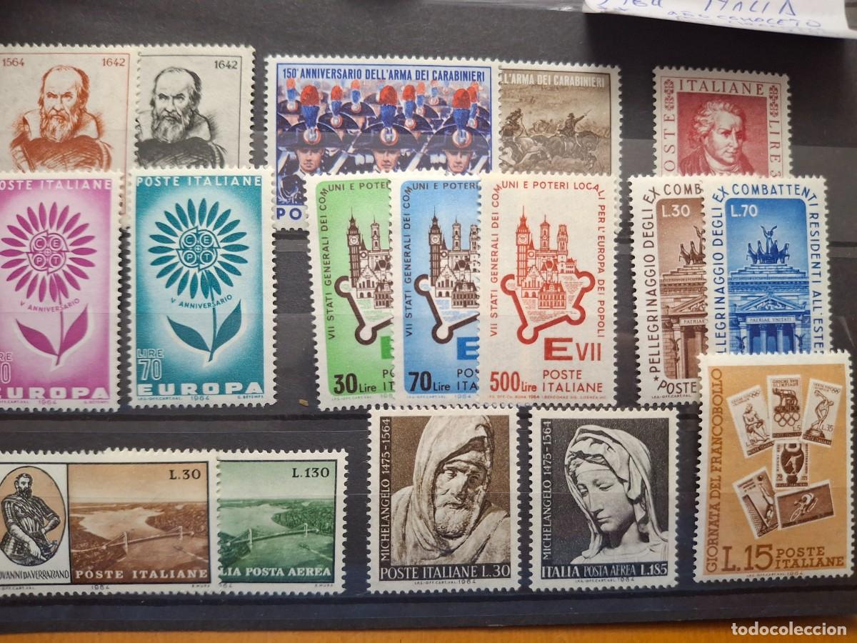 Sellos: HB1487 Sellos ITALIA a&ntilde;o 1964** completo en NUEVO 17 valores con urgentes