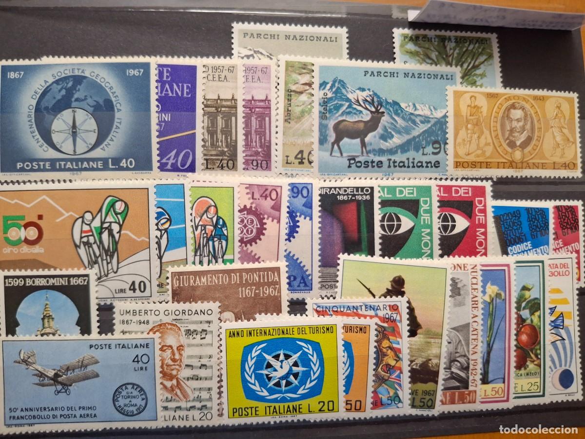 Sellos: HB1488 Sellos ITALIA a&ntilde;o 1967** completo en NUEVO 31 valores sin urgentes