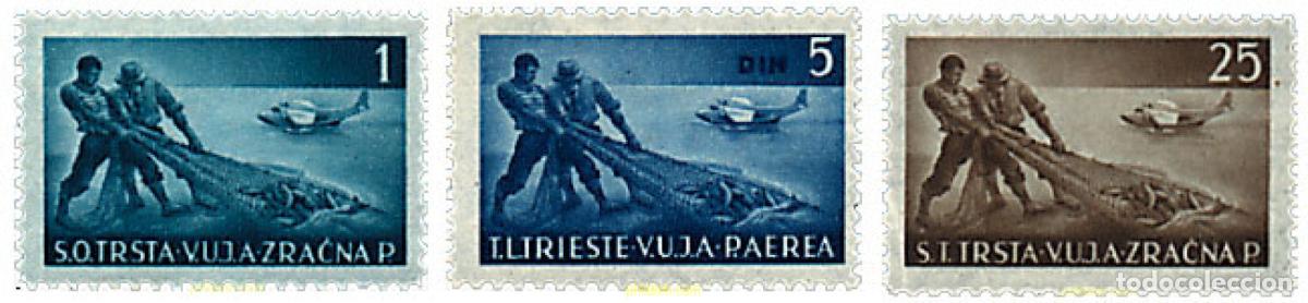 Briefmarken: 796710 MNH TRIESTE Zona B 1949 MOTIVOS VARIOS
