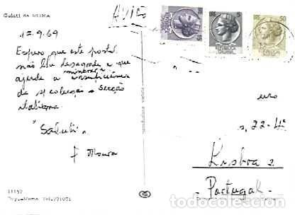 Sellos: Italia & Marcofilia, Saludos desde Roma, Lisboa 1969 (11157)