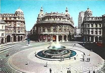 Sellos: Italia & Marcofilia, Genova, Piaza de Ferrari, Lisboa 1957 (3781)