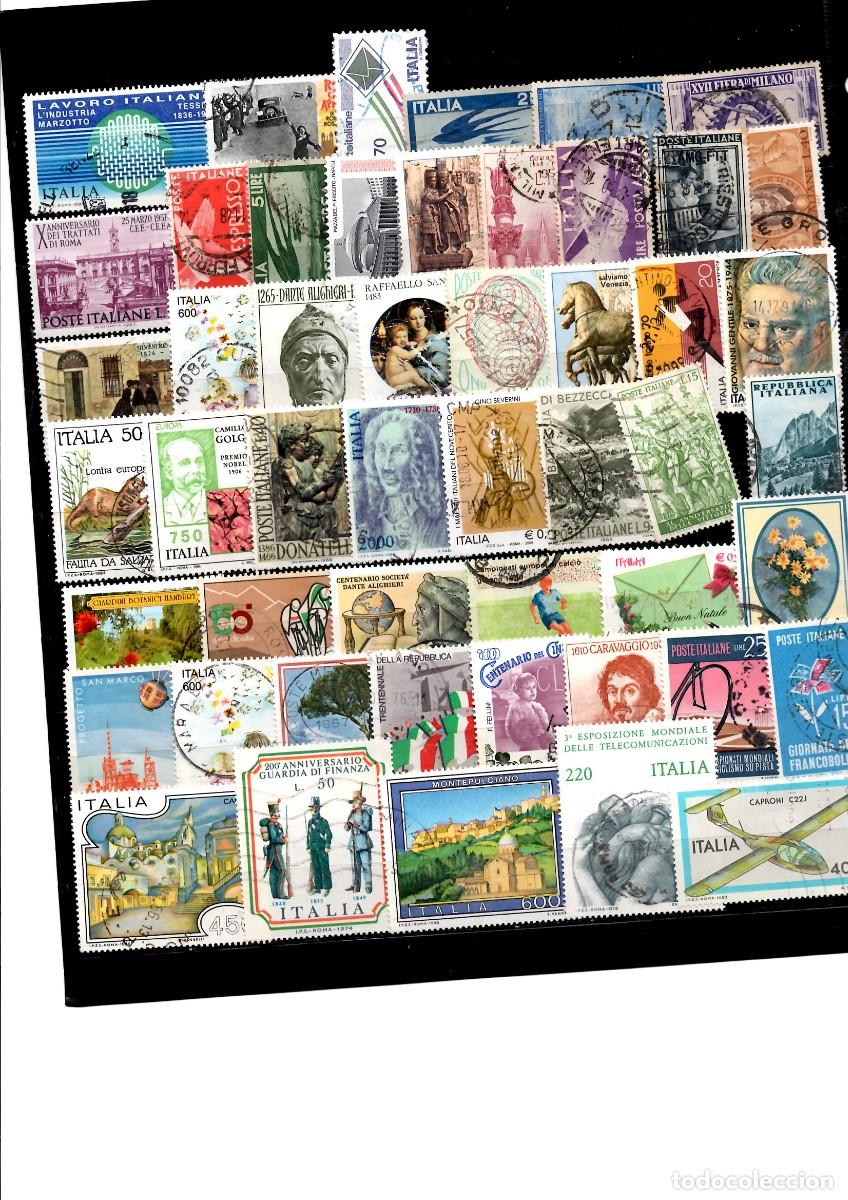 Sellos: Italia, 50 val. usados