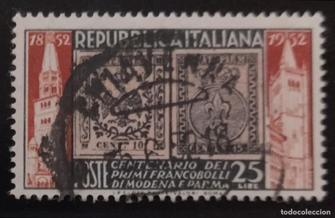 Sellos: ITALIA 1951 29&ordf; Feria de Mil&aacute;n. YVERT: 622. USADO.