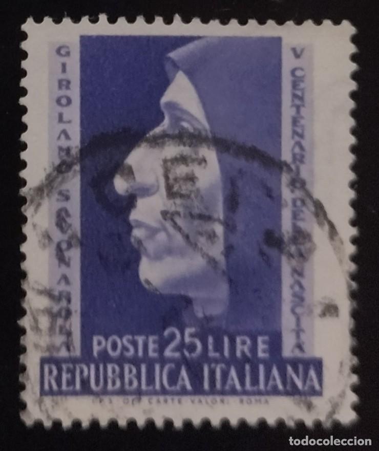 Sellos: ITALIA 1951 29&ordf; Feria de Mil&aacute;n. YVERT: 634. USADO.
