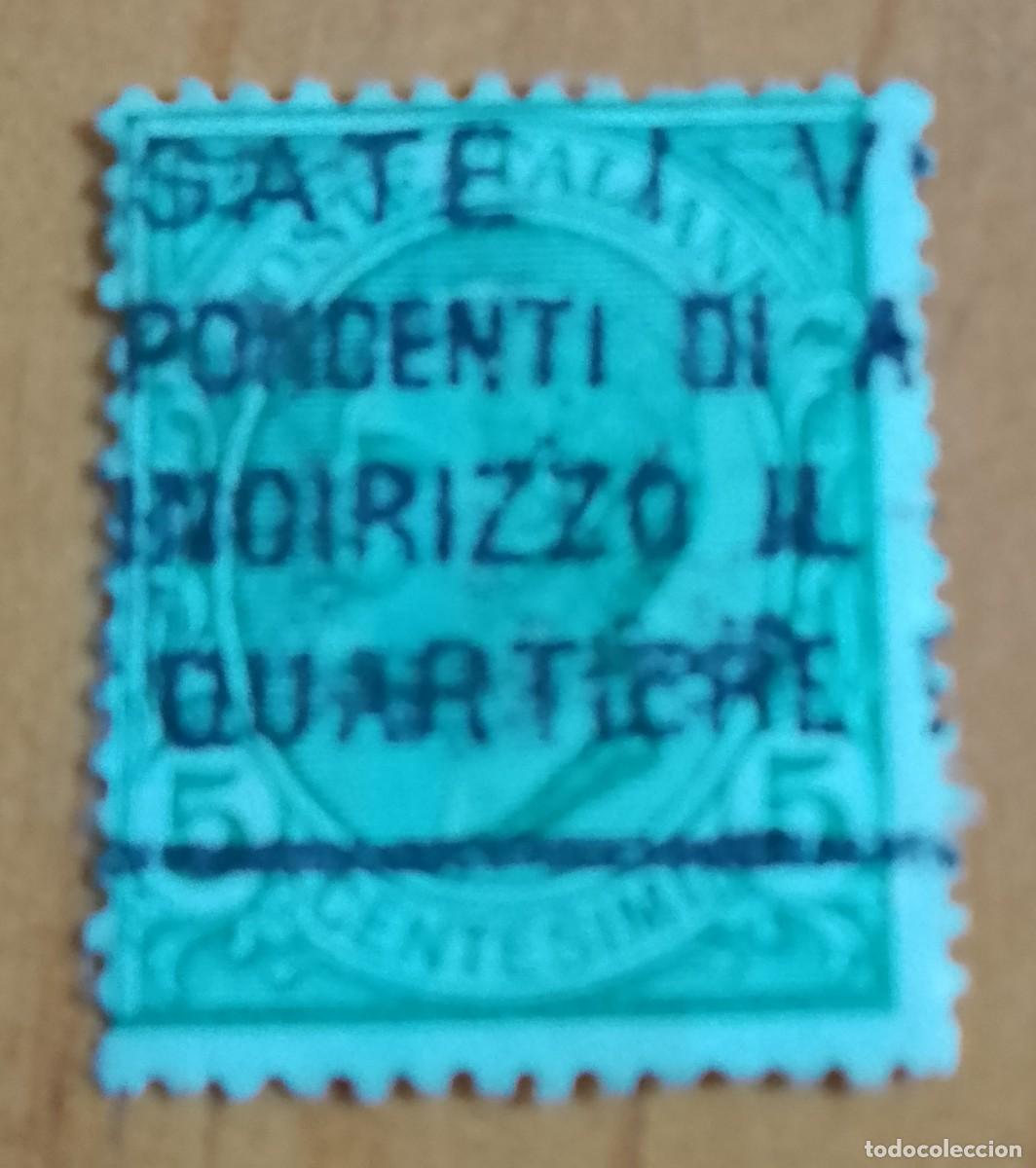 Sellos: ITALIA - 5 CENTESIMI - A&Ntilde;O 1906 - REY VITTORIO EMANUELLE