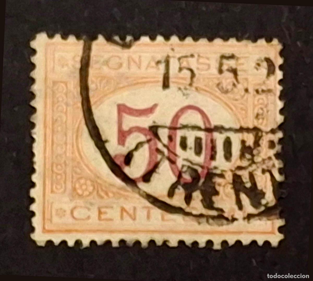 Sellos: 1870 Reino de Italila Segnatasse