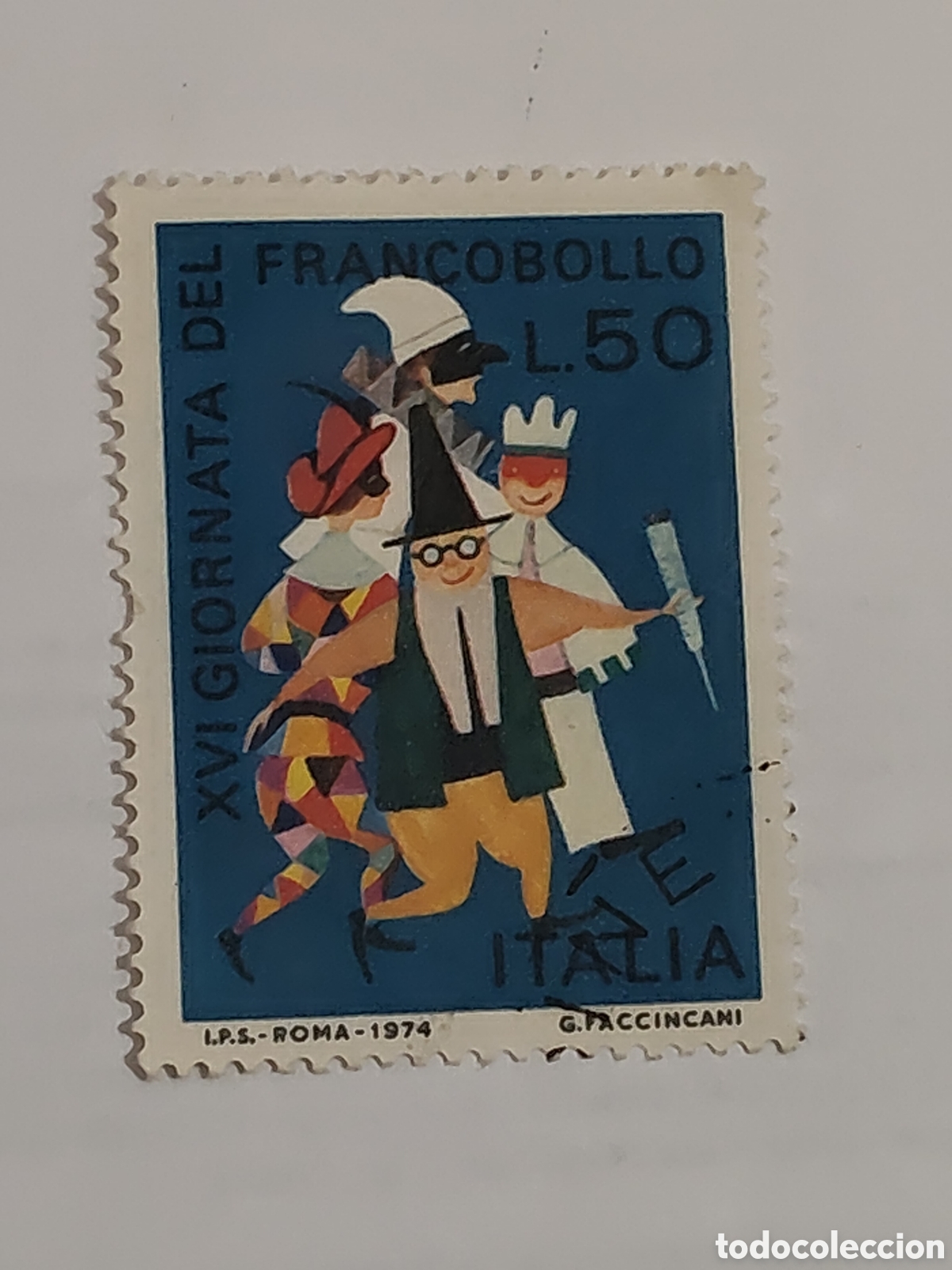 Sellos: Sello de Italia d&iacute;a del sello