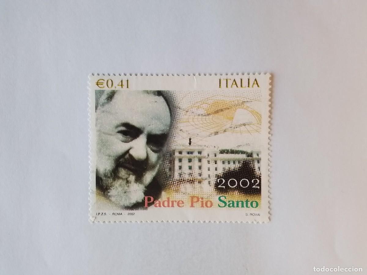 Sellos: A&Ntilde;O 2002 ITALIA SELLO USADO