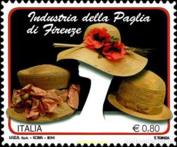 Sellos: 798217 MNH ITALIA 2014 INDUSTRIA DEL SOMBRERO EN FLORENCIA