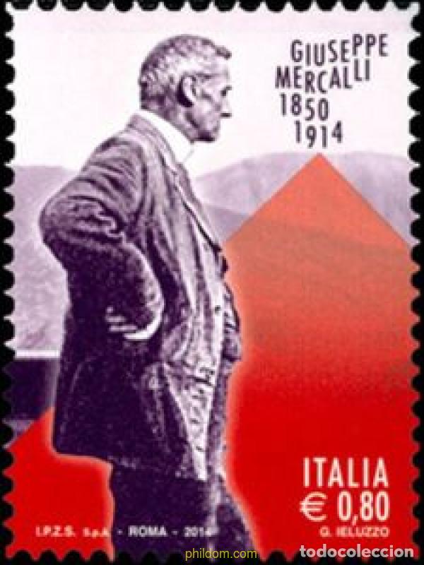 Sellos: 798222 MNH ITALIA 2014 GIUSEPPE MERCALLI (1850-1914)