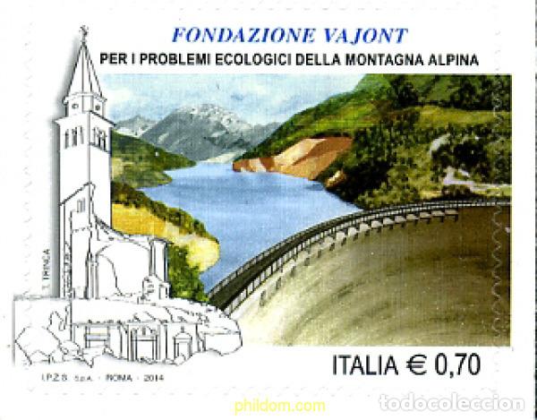 Sellos: 331255 MNH ITALIA 2014 FUNDACION VAJONT