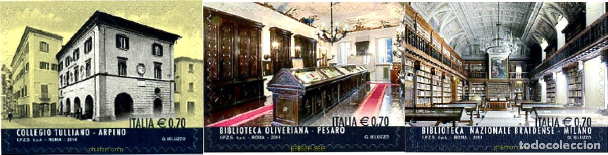 Sellos: 322904 MNH ITALIA 2014 COLEGIOS Y BIBLIOTEVAS