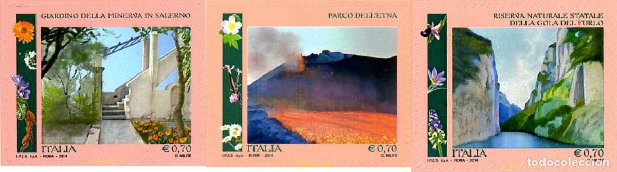 Sellos: 322910 MNH ITALIA 2014 PARQUES