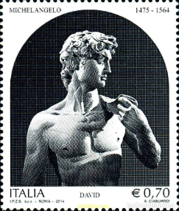 Sellos: 318783 MNH ITALIA 2014 DAVID DE MIGUEL ANGEL