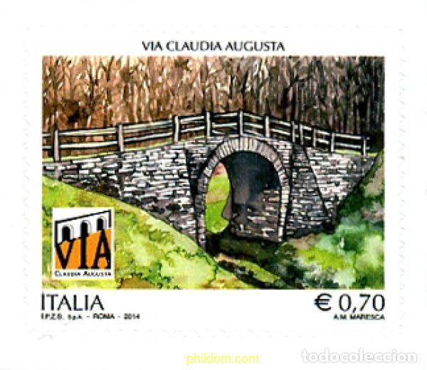 Sellos: 322914 MNH ITALIA 2014 CLAUDIA AUGUSTA