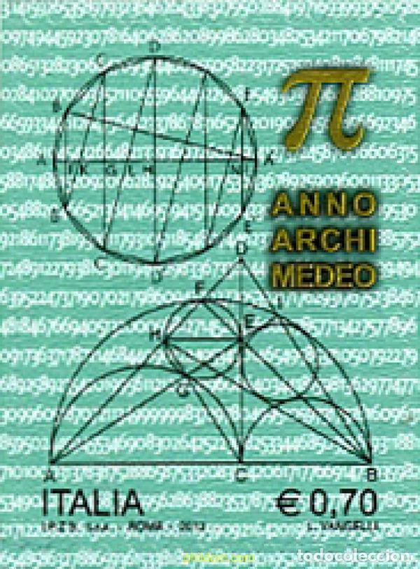 Sellos: 309940 MNH ITALIA 2013 A&Ntilde;O DE ARQUIMIDES