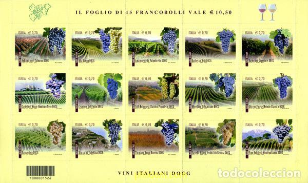 Sellos: 309952 MNH ITALIA 2013 VINOS ITALIANOS