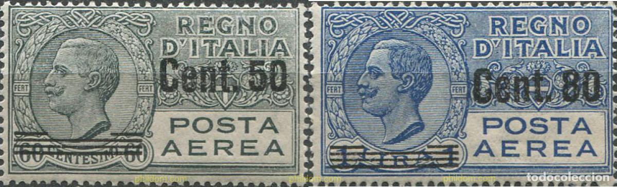 Sellos: 692671 HINGED ITALIA 1927 REY VICTOR EMANUEL III