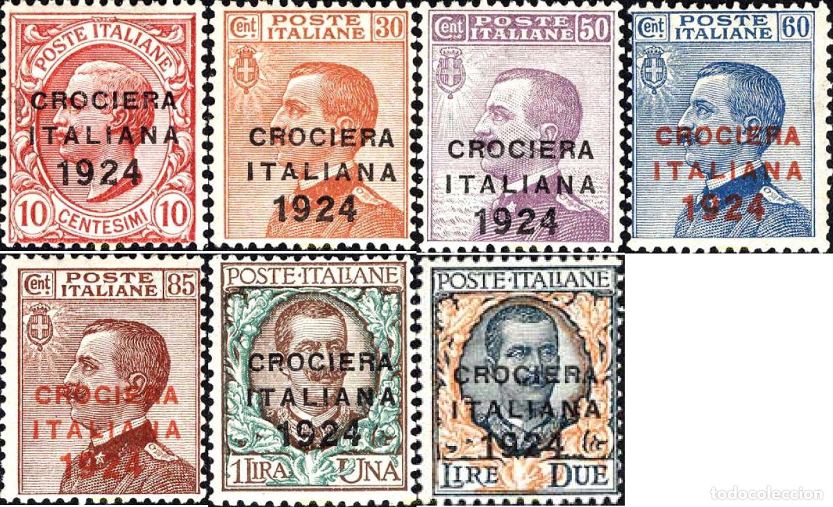 Sellos: 129436 MNH ITALIA 1924 SELLOS DE 1901-23