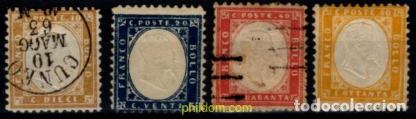 Sellos: 798307 USED ITALIA 1862 REY VICTOR EMANUEL III