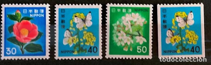Sellos: JAPON, Flores - Foto 1