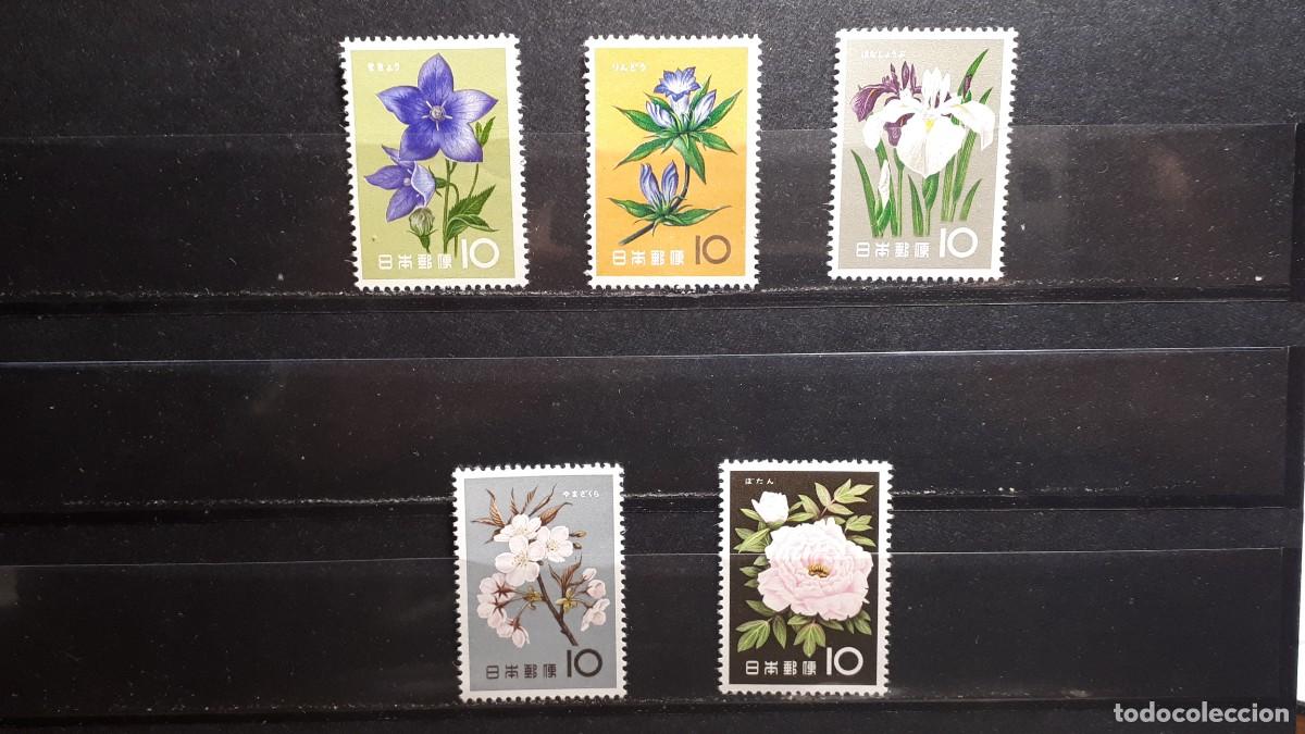 Sellos: JAP&Oacute;N . A&Ntilde;O 1961. **. - Foto 1