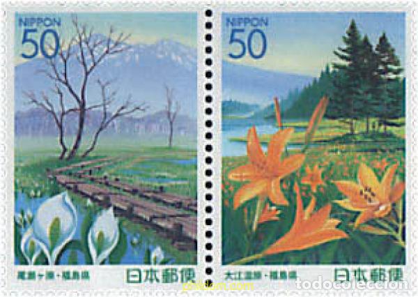 Sellos: 4957 MNH JAPON 2002 PANTANO DE OZE
