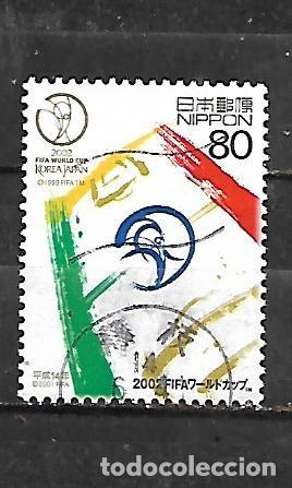 Sellos: 2002: Campeonato mundial. Corea del Sur y Jap&oacute;n (usado)