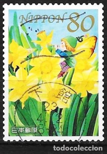 Sellos: Jap&oacute;n 2011 - Mi 5552 - YT 5345 - Flores