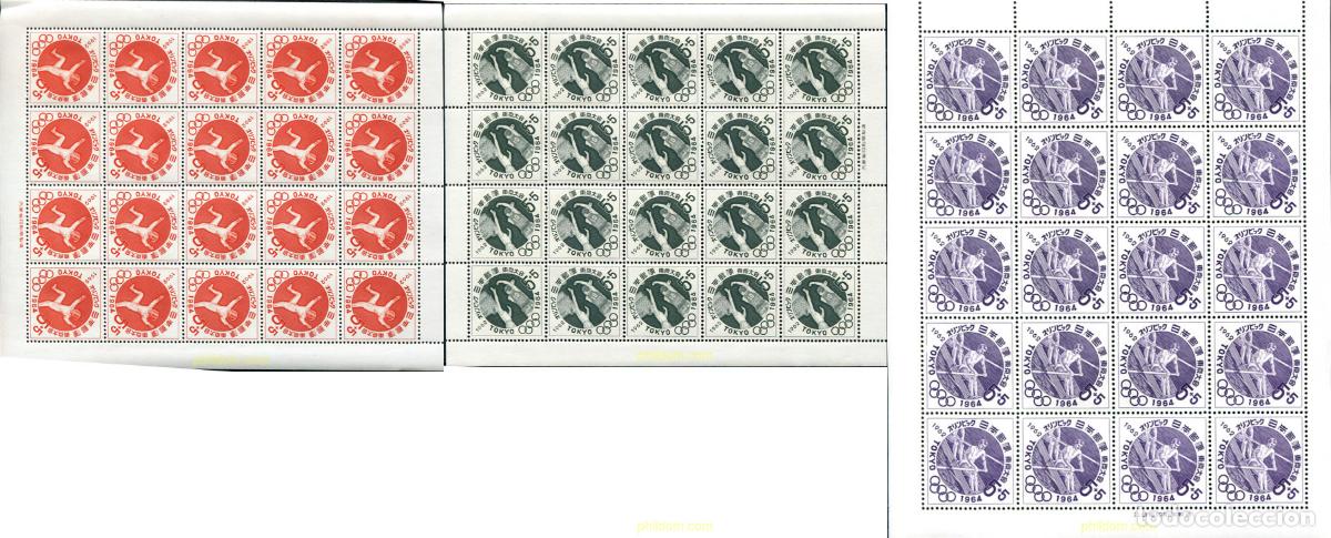 Sellos: 335930 MNH JAPON 1962 18 JUEGOS OLIMPICOS VERANO TOKIO 1964