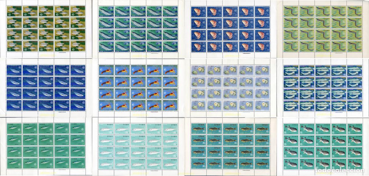 Sellos: 336140 MNH JAPON 1966 FAUNA MARINA