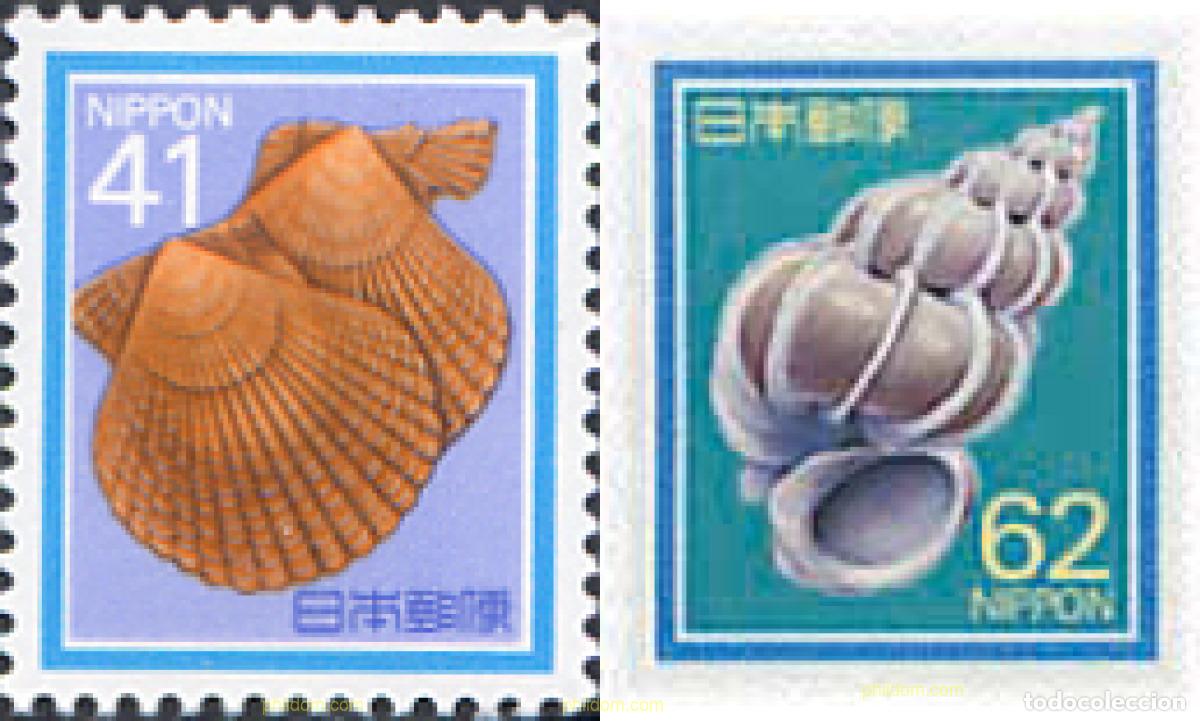 Sellos: 55507 MNH JAPON 1989 CONCHAS