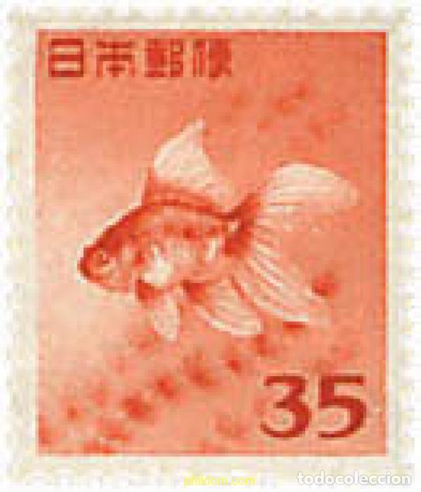 Sellos: 217616 HINGED JAPON 1952 MOTIVOS VARIOS