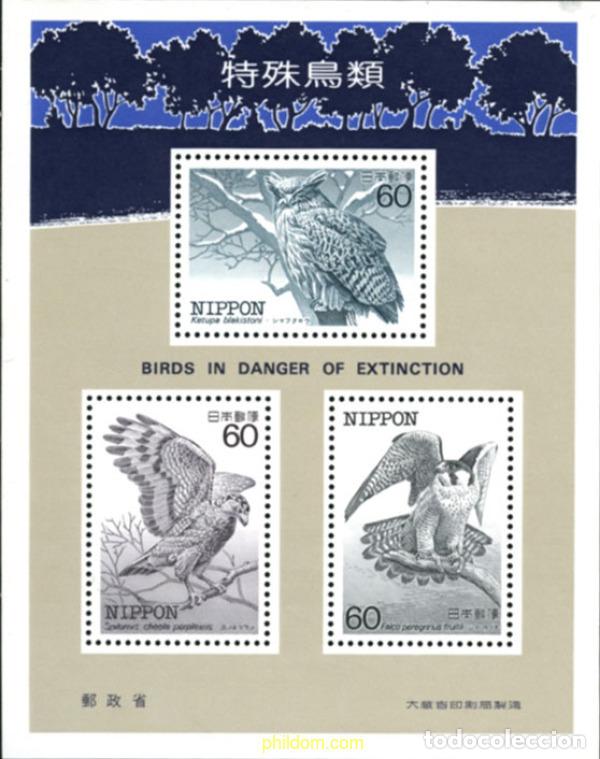 Briefmarken: 33881 MNH JAPON 1984 AVES EN PELIGRO DE EXTINCION