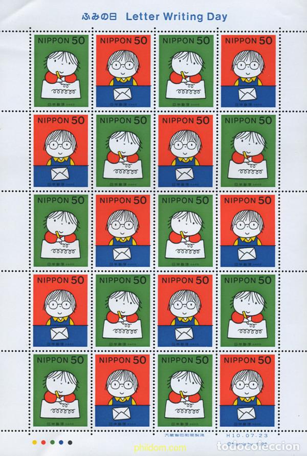 Sellos: 336890 MNH JAPON 1998 DIA DE LA CARTA