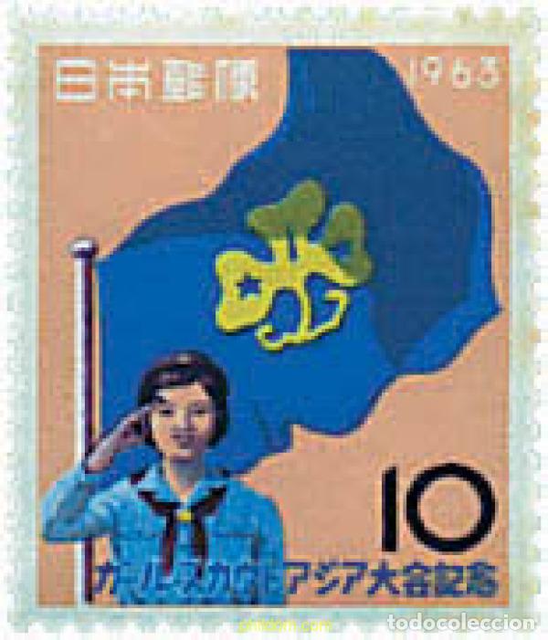 Francobolli: 38234 MNH JAPON 1963 1 JAMBOREE ASIATICO FEMENINO