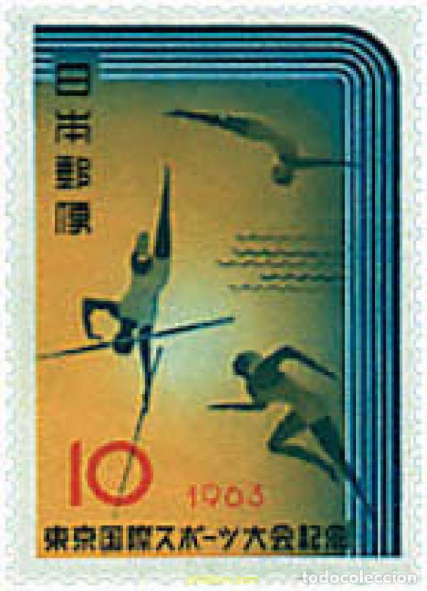 Francobolli: 37059 MNH JAPON 1963 TORNEO PRE-OLIMPICO EN TOKIO