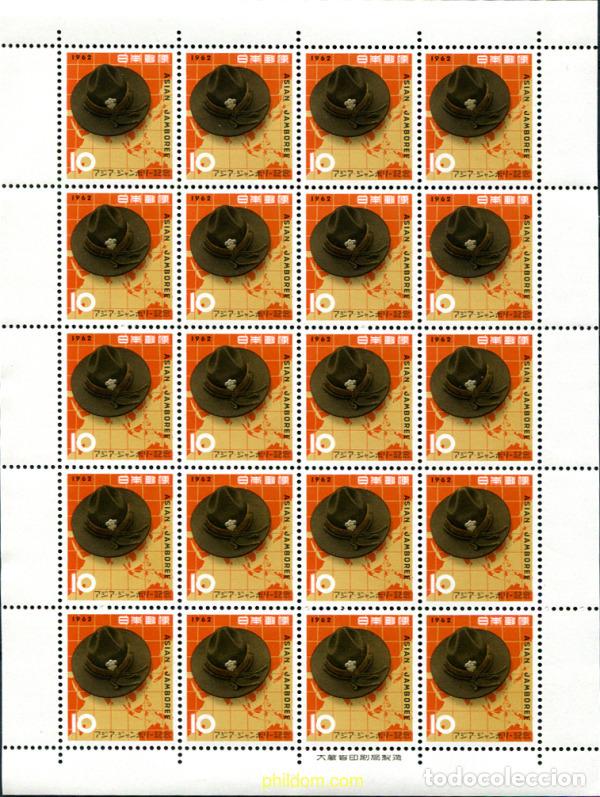 Francobolli: 335923 MNH JAPON 1962 JAMBOREE ASIATICO