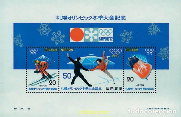 Briefmarken: 71996 MNH JAPON 1972 11 JUEGOS OLIMPICOS DE INVIERNO SAPPORO 1972
