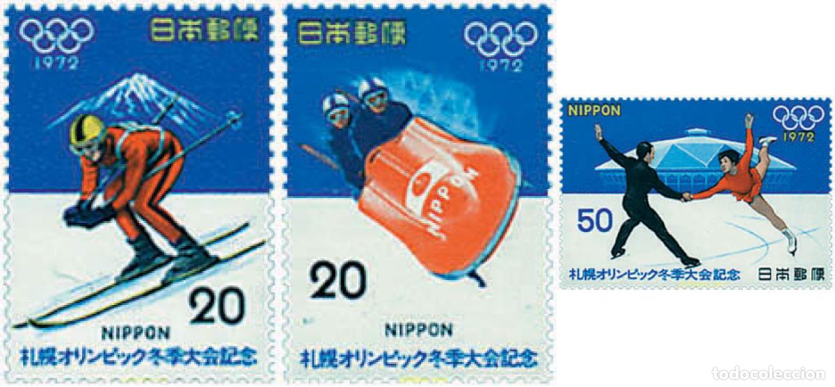 Sellos: 70984 MNH JAPON 1972 11 JUEGOS OLIMPICOS DE INVIERNO SAPPORO 1972