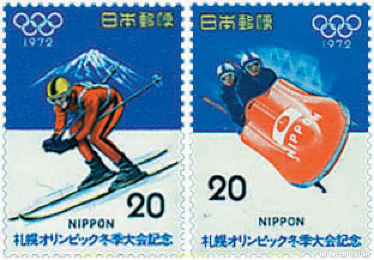 Sellos: 336303 MNH JAPON 1972 11 JUEGOS OLIMPICOS DE INVIERNO SAPPORO 1972