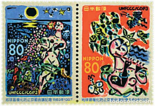 Sellos: 5465 MNH JAPON 1997 3 CONFERENCIA SOBRE EL CAMBIO CLIMATICO