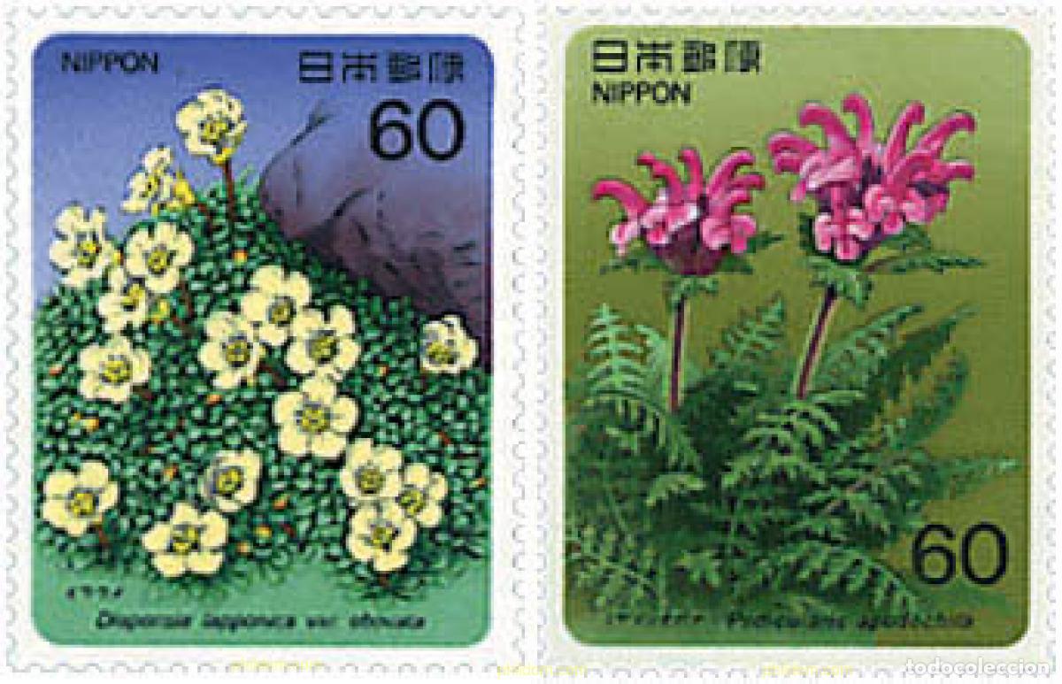 Sellos: 90567 MNH JAPON 1986 FLORES ALPINAS