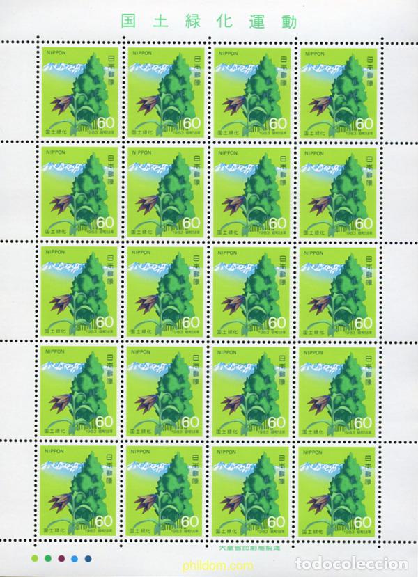 Stamps: 337411 MNH JAPON 1983 CAMPA&Ntilde;A NACIONAL DE REFORESTACION